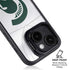 Michigan State University White Jersey iPhone 14 Kickstand Case